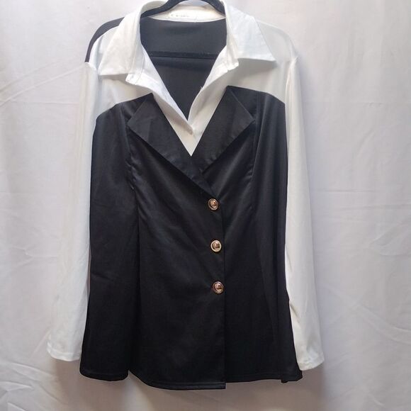 Rosegal button up blouse - Picture 1 of 4